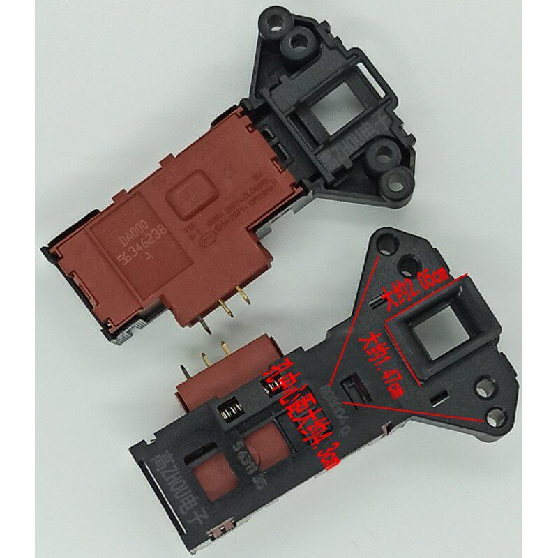เหมาะสําหรับ TCL เครื่องซักผ้าประตูล็อค XQG80-P300B XQG60-F12101T XQG70-FC102 สวิทช์