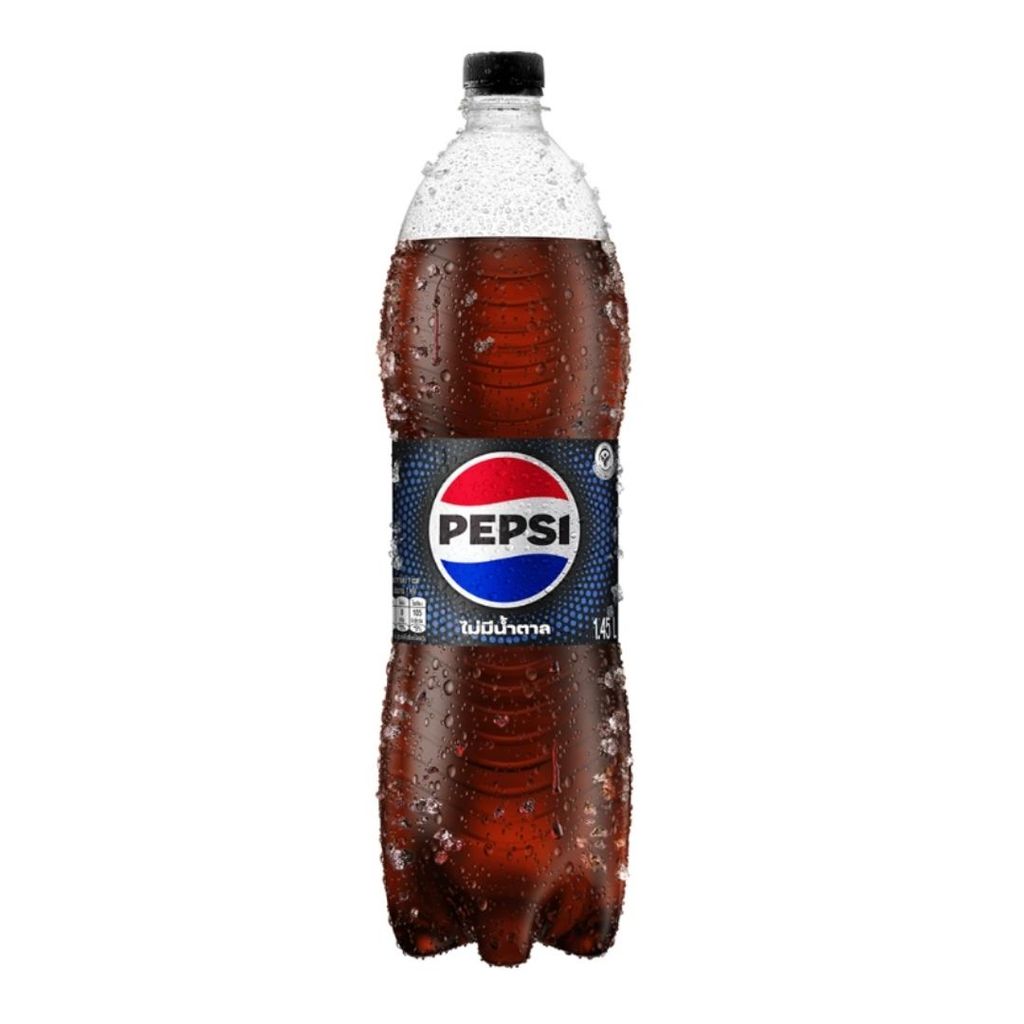 เป๊ปซี่ ออริจินัล ไม่มีน้ำตาล Pepsi Zero Sugar 1.45ltr.