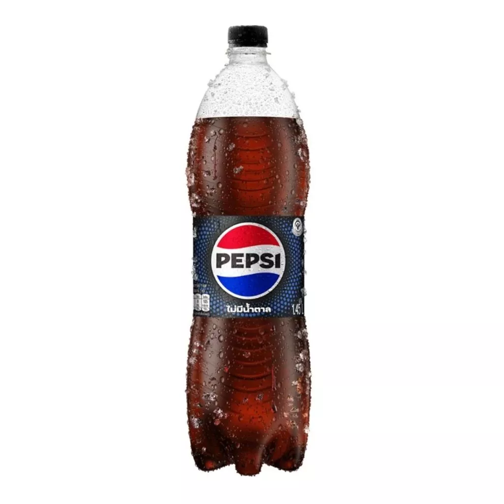 เป๊ปซี่ ออริจินัล ไม่มีน้ำตาล Pepsi Zero Sugar 1.45ltr.