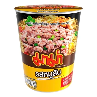 [1แพ็ค6ถ้วย] Mama Cup มาม่า คัพ บะหมี่กึ่งสำเร็จรูป มีหลายรสชาติให้เลือก