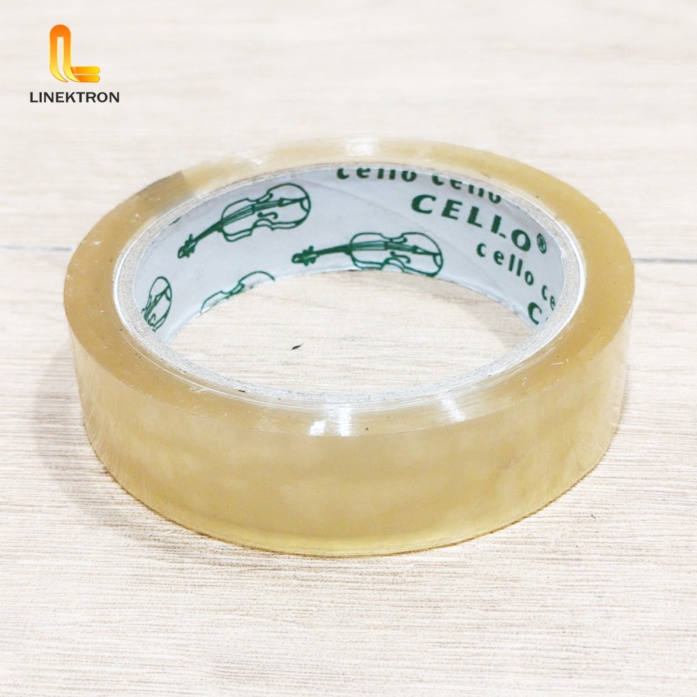 เทปใส 1 INCH / เทปใส 1 INCH 24MM X 72 เมตร / ฉนวนกันความร้อนที่ชัดเจน 1 นิ้ว