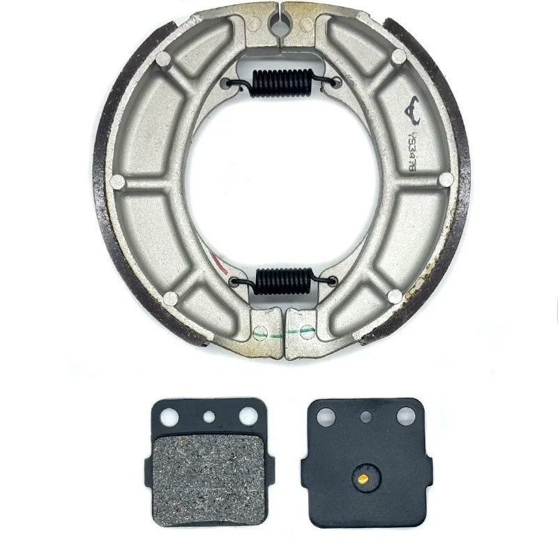 รถจักรยานยนต์ด้านหน้าและด้านหลังผ้าเบรคชุดสําหรับ HONDA DF200E 1997 1998 1999 DF 200E DF200 E