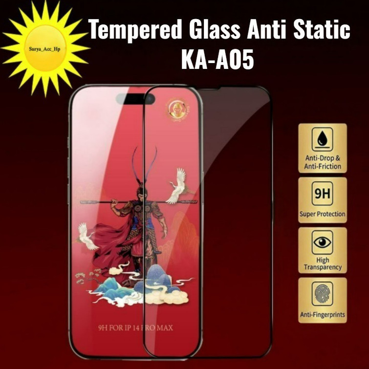 (ต่อเนื่อง 10 PCS 1 กล่อง) กระจกนิรภัย KA-A05 Anti Static Monkey King สําหรับ Vivo S1 S1 Pro T1 T1 P