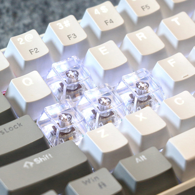 keycap keycap ใส work egg keycaps โปร่งใสโปร่งใสโปร่งแสง OEM R1R2R3R4 ขึ้นลงซ้ายขวาทิศทางขนาดใหญ่ขนา