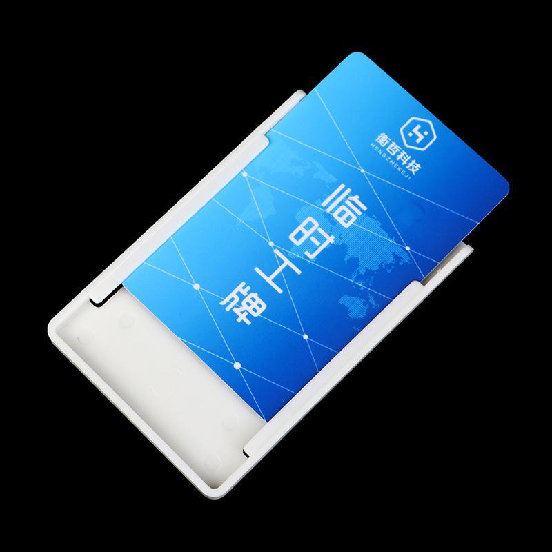 FLTH ที่ใส่บัตรรถยนต์สําหรับแท็กกระจกกระจกหน้ารถ ID IC Card Holder Card Sleeve FLTH