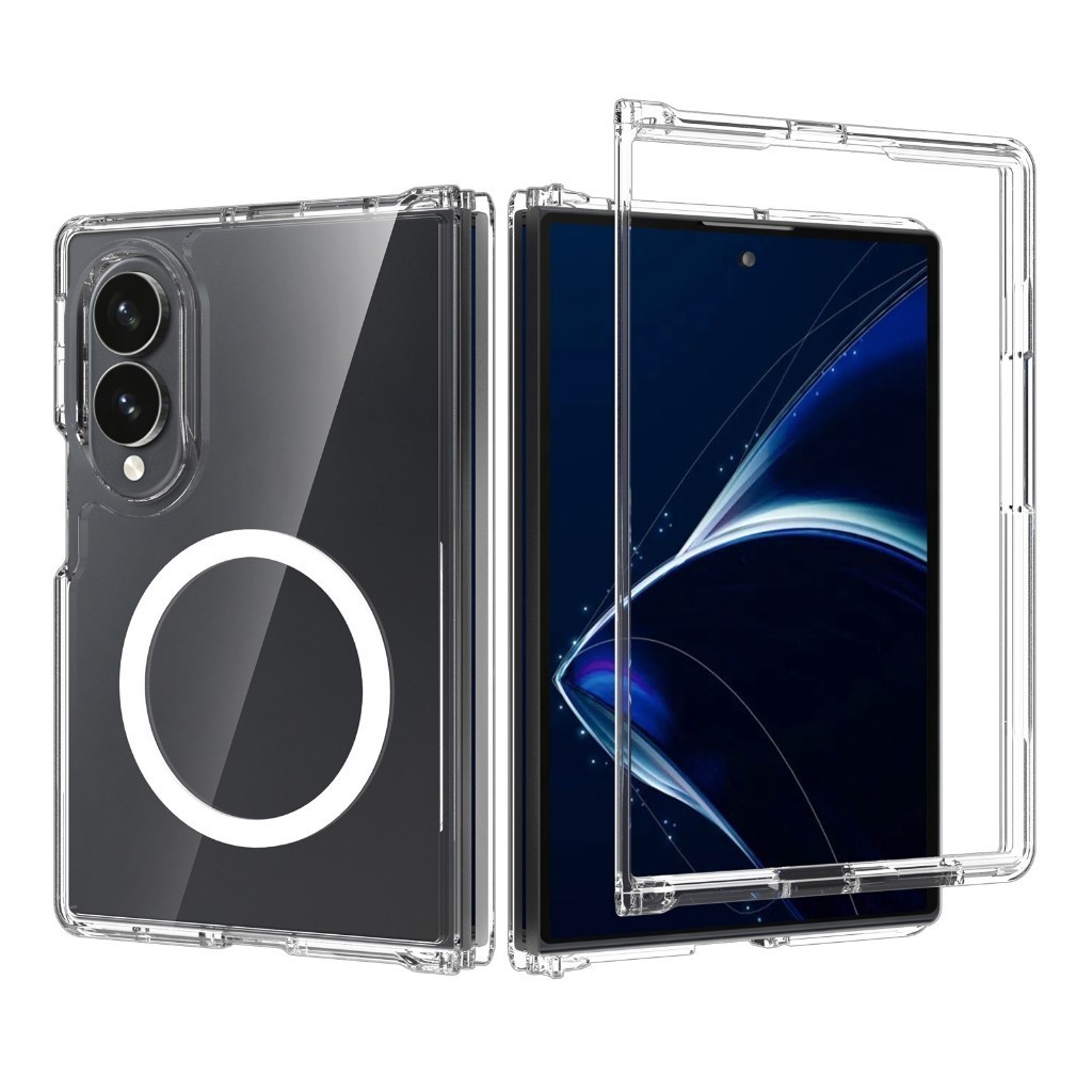 เคสชาร์จไร้สาย สําหรับ SAMSUNG Z Fold 8 / Z Filp 8 / Ultra 4,5,6,7,8 เคสแม่เหล็ก Z fold8 5 6 Flip8 ZFlip7 Magnetic case