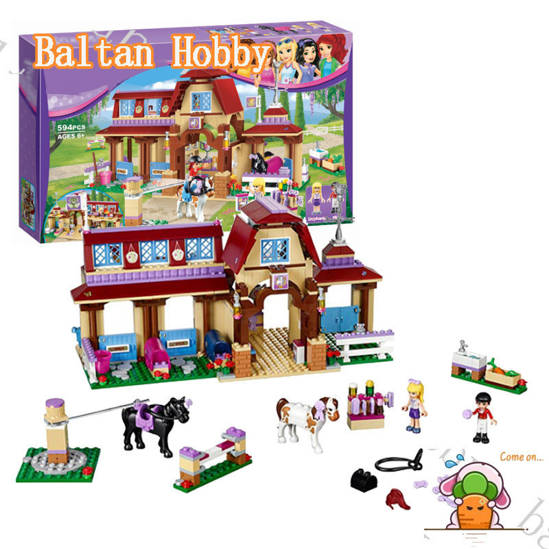 Gomora Hobby GH2Y ใช้งานร่วมกับ 41126 Heartlake ขี่ Club Building blocks EF3