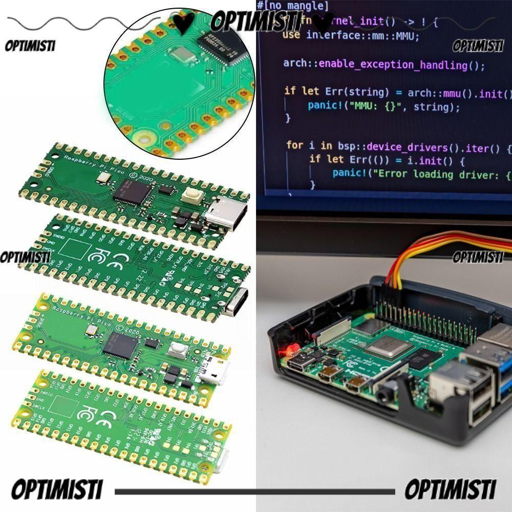 OPTIMISTI8E Raspberry Pi Pico Board, Type-C DIY Raspberry Board, อุปกรณ์เสริม Original RP2040 โปรแกร