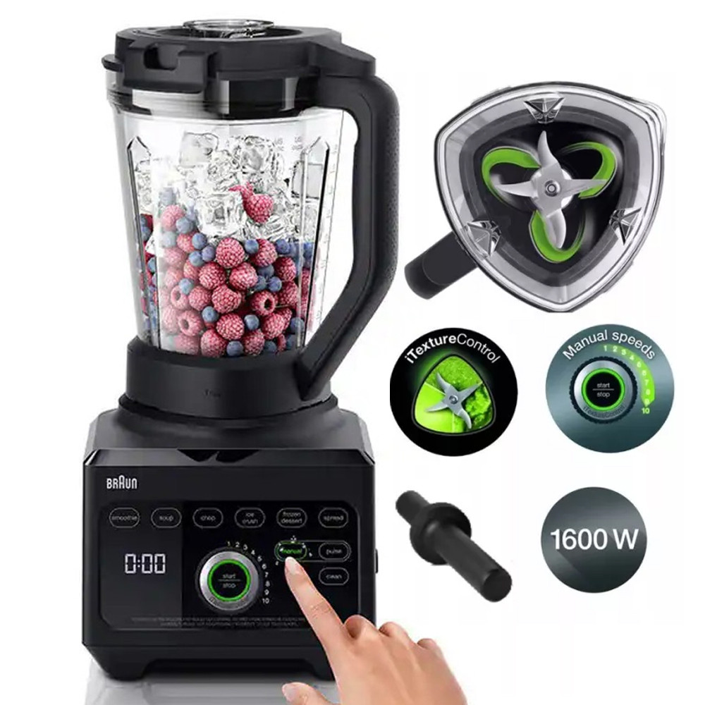 BRAUN JB9040BK Mixer Blender Smoothie Juicer Grinder Home Baking