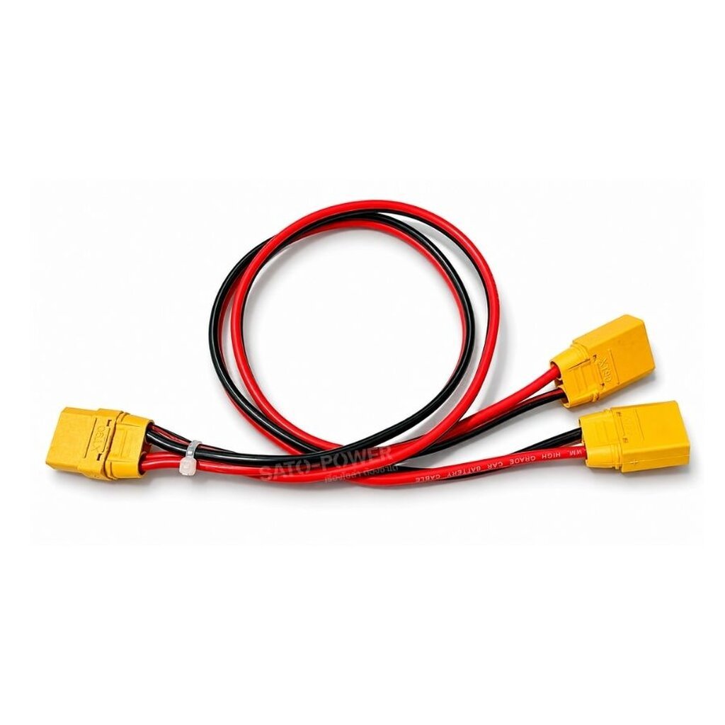 สายขนาน XT90 (2 ออก 1) | XT90 Parallel Cable | สำหรับต่อแบตเตอรี่แบบขนาน รองรับกระแสสูง