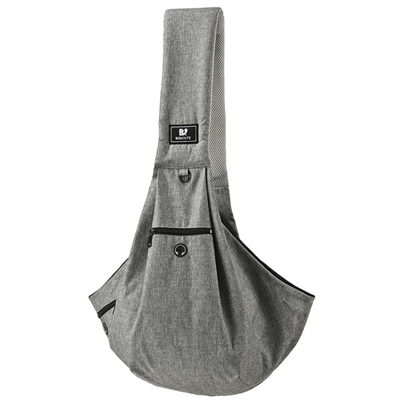 Pet Outing Cat Bag Summer Portable Buckle สายสะพายไหล่ปรับได้ Plus Net Pocket Waterproof Dog Bag