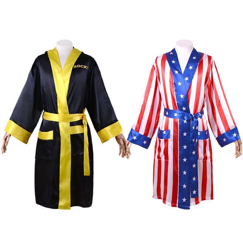 Sloan Movie Italian Maloch Roy Boxing Suit Silky Pyjamas ชุดคอสเพลย์ฮาโลวีน