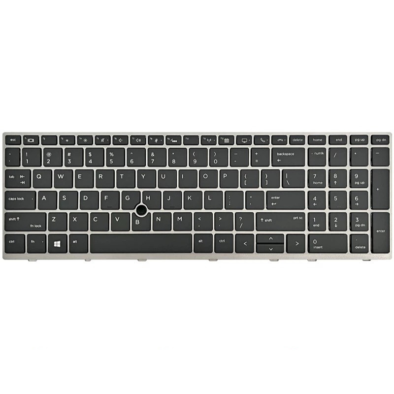 แป้นพิมพ์โน้ตบุ๊ก HP HP ZBook 15U G5 ZBook 15U G6 HSN-I24C-5