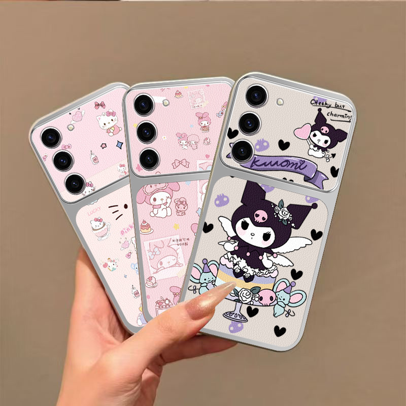 เคส Samsung s23 Plus เคส Samsung s24 Plus Leather Anti fall เคสโทรศัพท์ป้องกัน