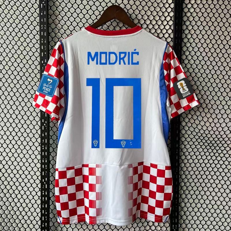 2026 Crodia Home World Cup No. 10 Moderitch Team Uniform Training Uniform Jersey Macy C Roche