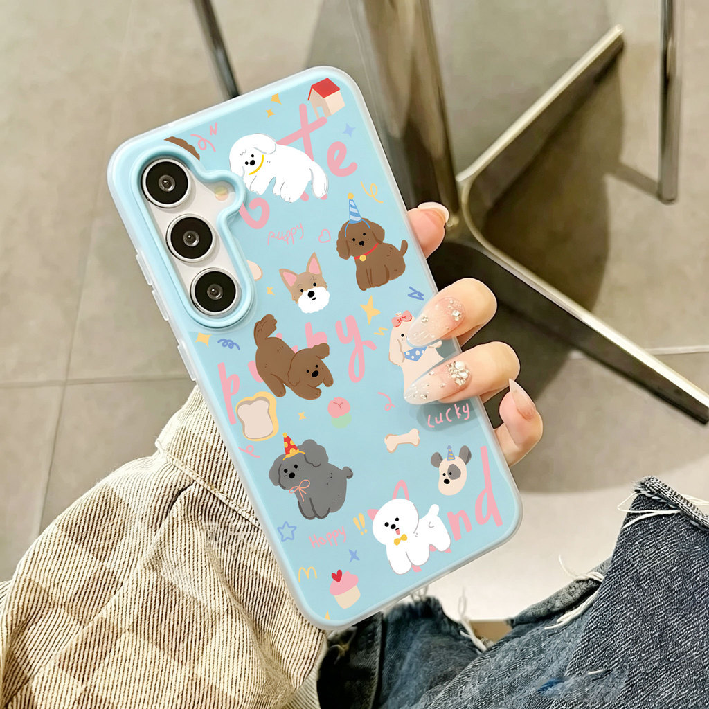 เคสโทรศัพท์ 2in1 เคสเจลลี่ For Samsung A07 A17 A27 A37 A57 A06 A16 A26 A36 A56 S26Ultra S25Ultra S24