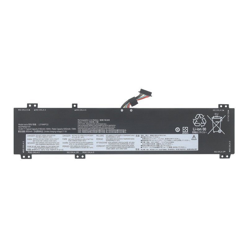 แบตเตอรี่โน้ตบุ๊ก Lenovo L21C4PC2 L21C4PC3 L21D4PC2 L21M4PC5