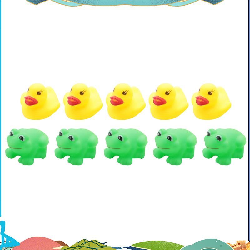 ของเล่น Frogs & Ducks 5 ชิ้น + 5 ชิ้น