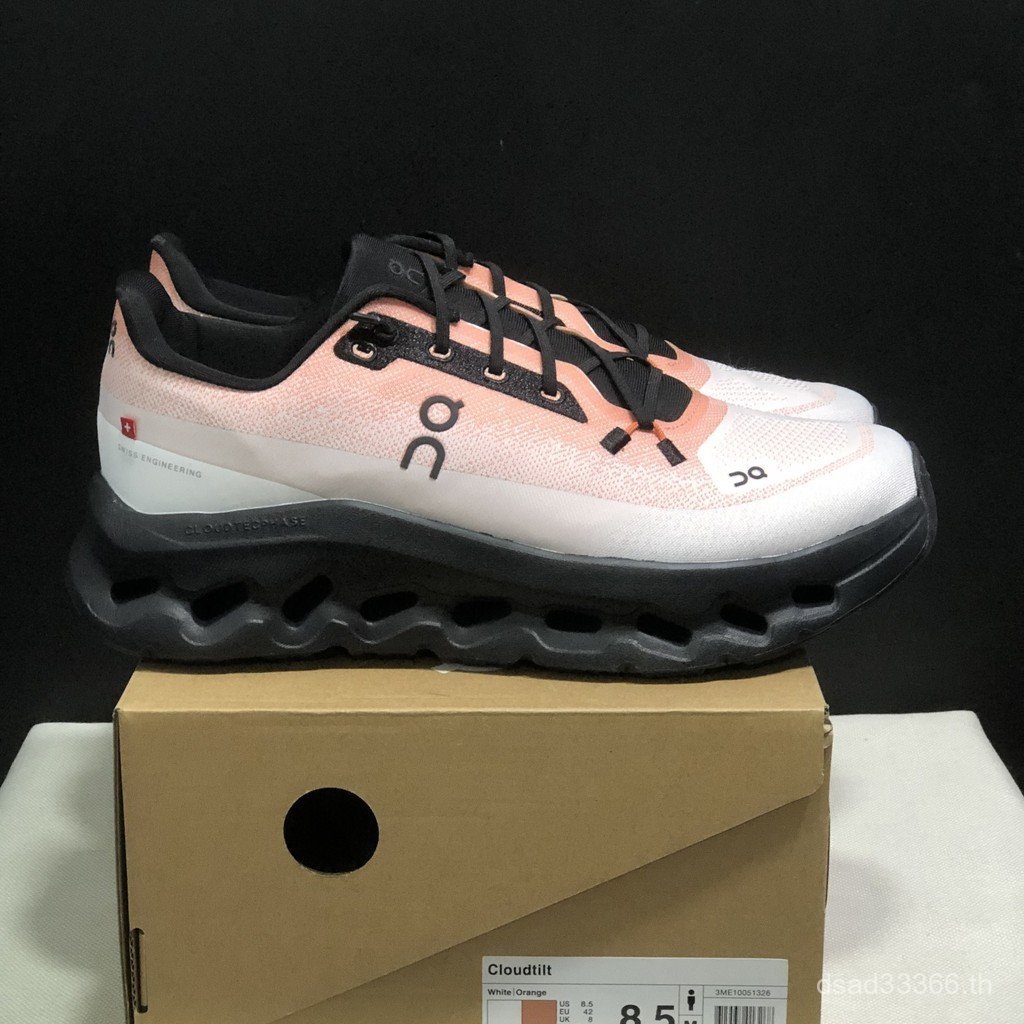 On Running On Cloud Tilt Running Shoes สําหรับผู้ชายและผู้หญิงรองเท้าผ้าใบคู่ Unisex ใหม่ XOWA BEKG