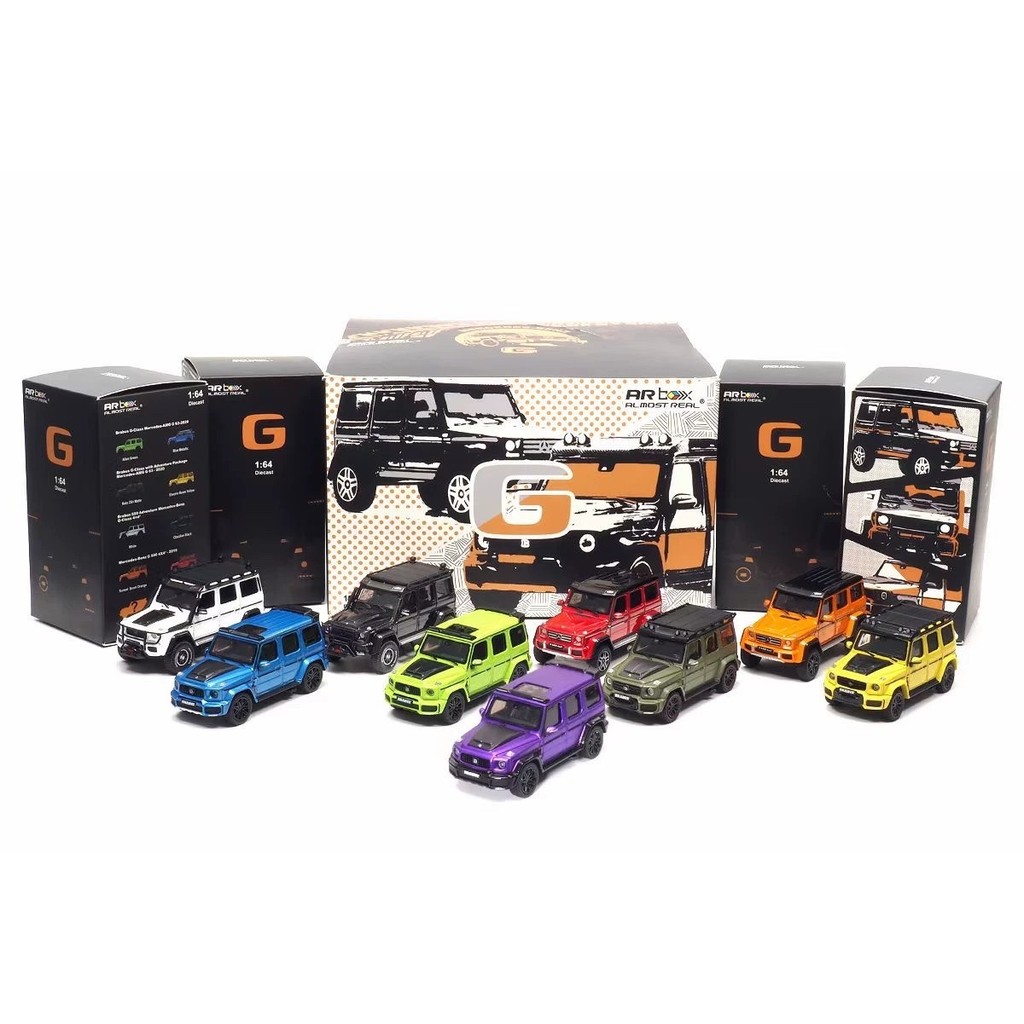 ARbox 1/64 ARbox ARbox 1/64 Mercedes-Benz G-Class และ Barbos 2 ชุดสุดท้าย