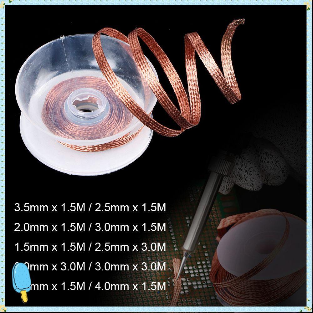 BLUEMING Copper Solde Wire Cleaning Welding Professional Soldering Wick