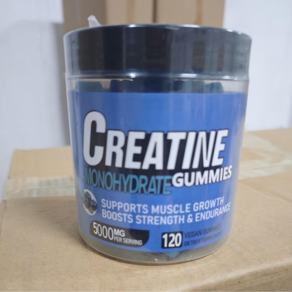 Functional Gummy Monohydrate Creatine Gummy 120 แคปซูล TK วิตามิน Gummy โรงงานสต็อกพร้อม O EM
