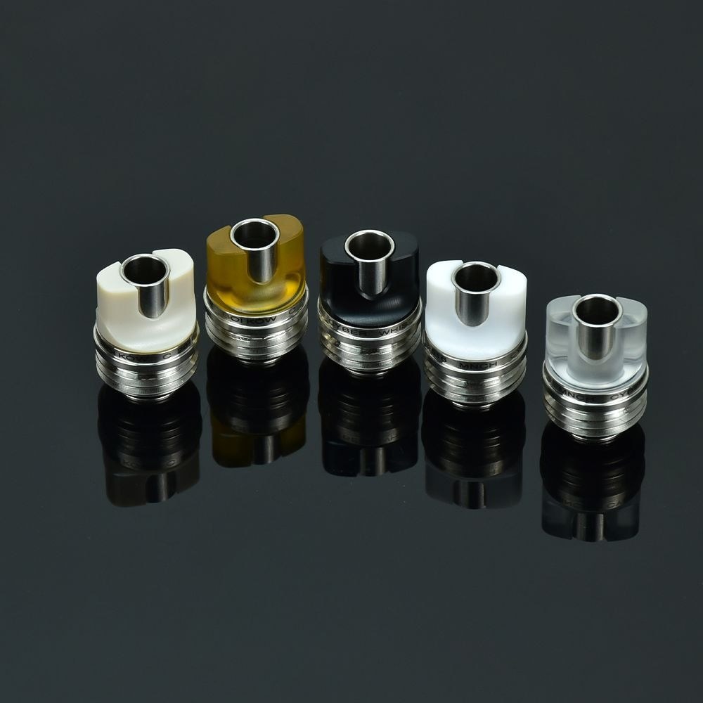 Crown v2 Quick Release Dripper pc pie peek pump วัสดุสแตนเลสสําหรับ BB Film Set Box#皇冠v2快拆滴嘴 Pc pie 