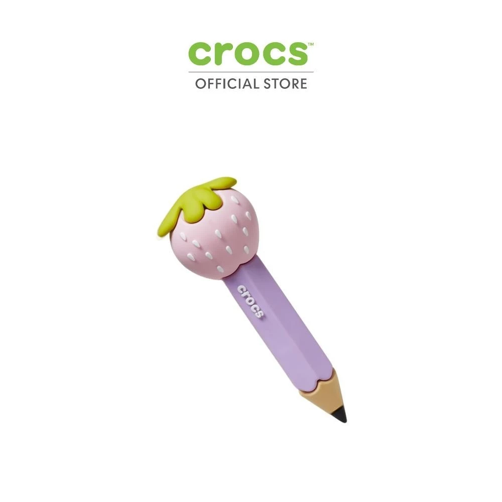 CROCS ตัวติดรองเท้า JIBBITZ™ SCENTED STRAWBERRY PENCIL รุ่น 10016149 - MULTI COLOR