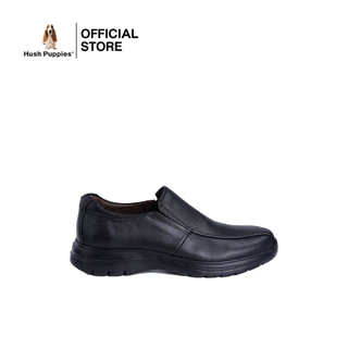 Hush Puppies รองเท้าผู้ชาย รุ่น HP 8HDFB0515A - สีดำ (รองเท้าทางการหนังแท้ แบบสวม)