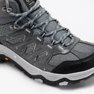 Decathlon Women’S Waterproof High-Rise Hiking Boots รองเท้าเดินป่ากันน้ำข้อสูงสำหรับผู้หญิง รุ่น Mh500 - Grey
