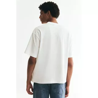 H&M(เอชแอนด์เอ็ม) เสื้อยืดพิมพ์ลายทรงสบาย ผู้ชาย 1344928_4