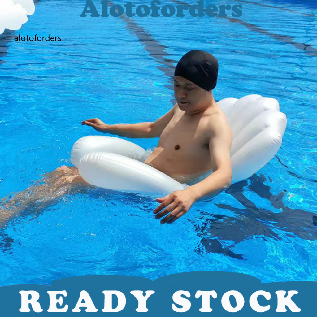 <Alotoforders> Pool Party Float ทนทาน Pool Float เก้าอี้ Conch Shell Shape Pool Float น้ําหนักเบาแบบ