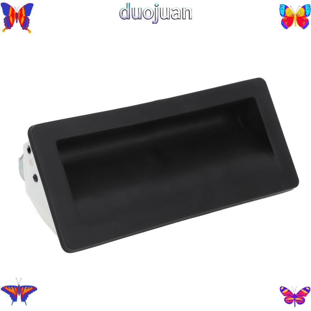 DUOJUAN สวิตช์ปล่อยท้ายรถ สีดํา 5N0827566T Boot Release Switch, Smooth Trigger พลาสติกด้านหลังรถสําห
