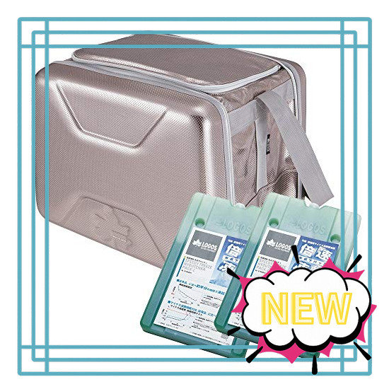 LOGOS Hyper Sub-Zero Cooler L + Double-Speed Freezing Sub-Zero Packs (L) × 2 – 3-Piece Set R167N002