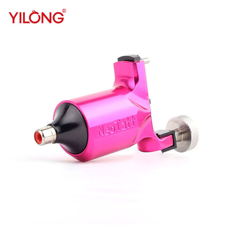 เครื่องสักมืออาชีพ Yilong Zeus Series พร้อมตัวเชื่อมต่อ RCA, อุปกรณ์สักมอเตอร์เงียบ