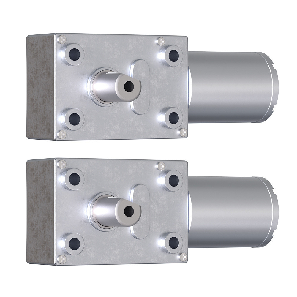 4632-370 DC Brushed Gear Motor Self-Locking Micro Carbon Brush Motor Turbo Snail Gear Motor