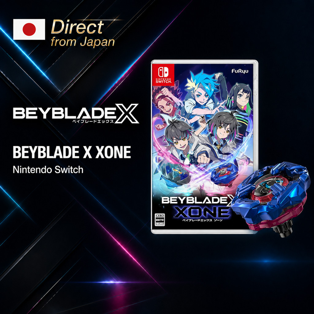 Beyblade X XONE (Beyblade X Zone) - Switch [Manufacturer's Special Edition] Includes "Shinobi Knife 