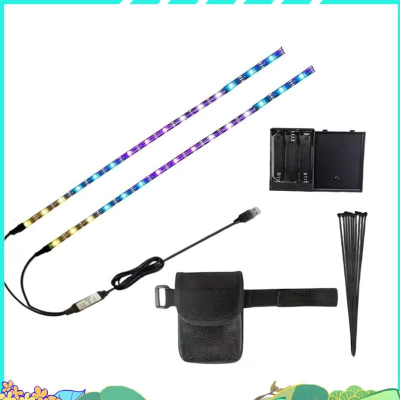 ไฟ LED Strip RGB ไฟ LED Strip RGB สําหรับสกู๊ตเตอร์จักรยานไฟเตือนเพื่อความปลอดภัยสําหรับขี่กลางคืนแข