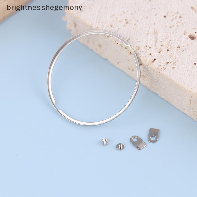 BGTH นาฬิกา Dial Spacer แหวนสกรูแท็บสําหรับ 2824/2836 วัสดุสแตนเลสมือถือ Dial แหวนสกรูเปลี่ยนเครื่อง