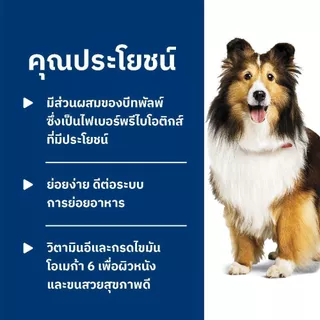 Hill's Science Diet Sensitive Stomach & Skin อาหารสุนัข อายุ 1-6 ปี สูตรทางเดินอาหารบอบบางและบำรุงขน 13.6 กก.