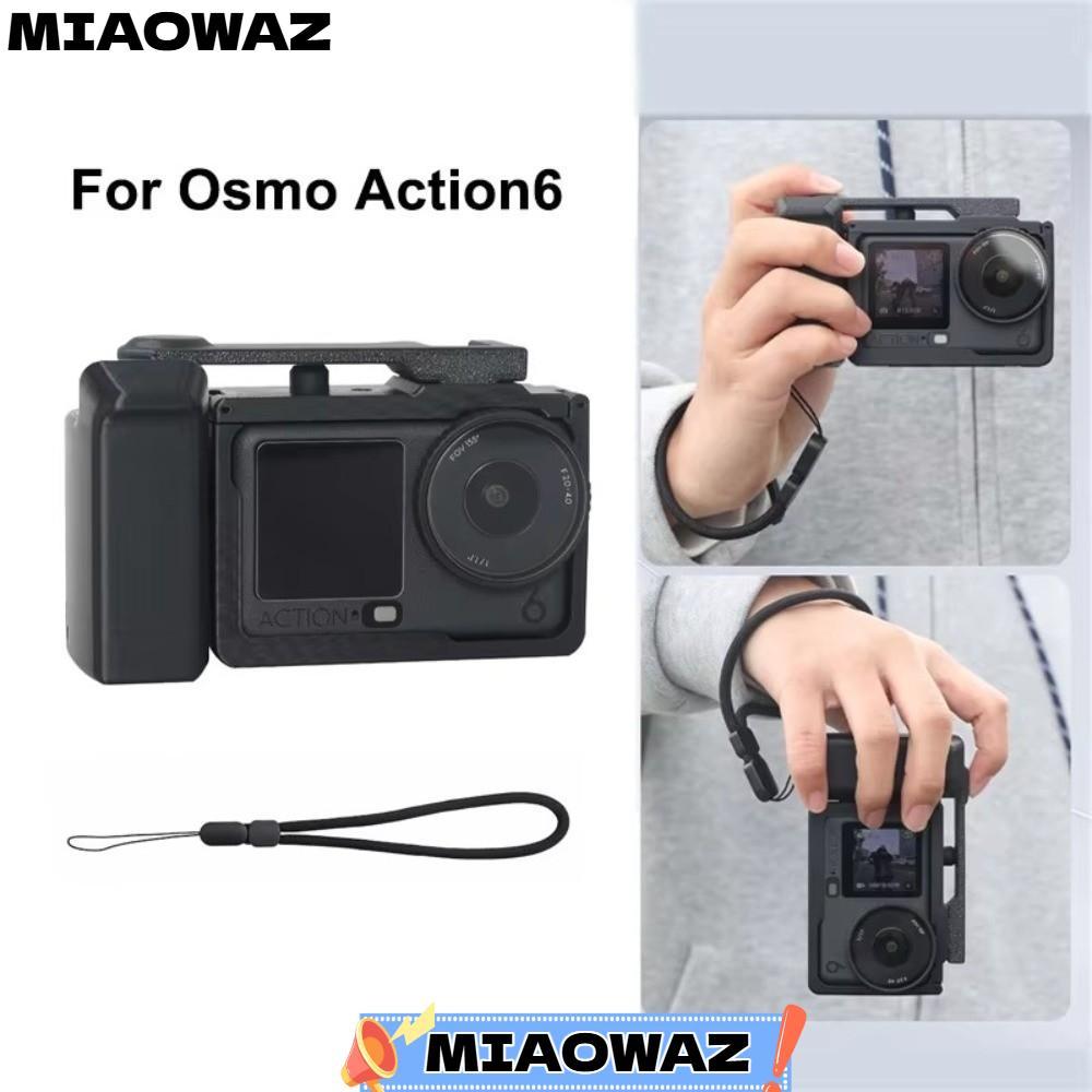 MIAOWAZ Xplorer Grip Kit กรอบกล้อง, น้ําหนักเบา Quick Release กล้อง Grip Handle, ปุ่มชัตเตอร์พลาสติก