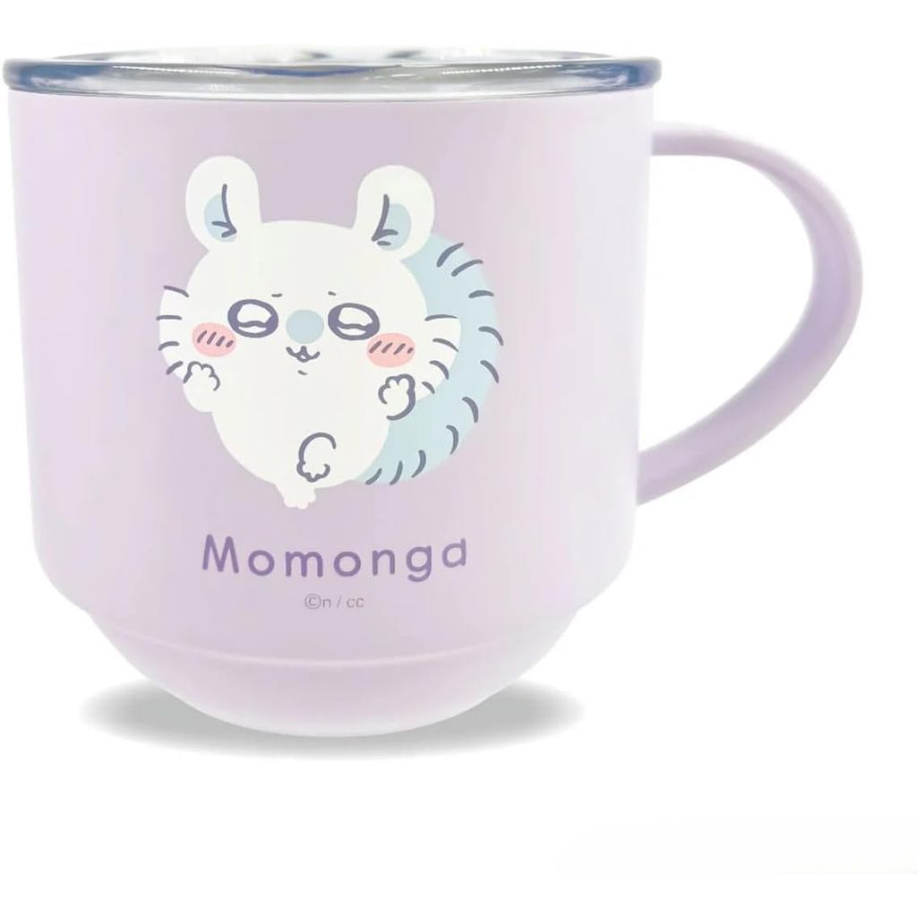 Direct From Japan！　Chikawa Stainless steel mug with stacking lid Momonga　NIcoHONo