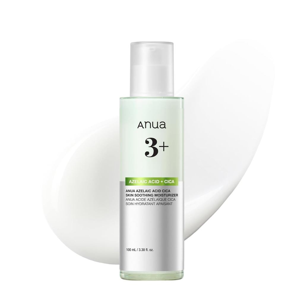 ANUA Azelaic Acid CICA Skin Soothing Moisturizer, 3.38 fl oz