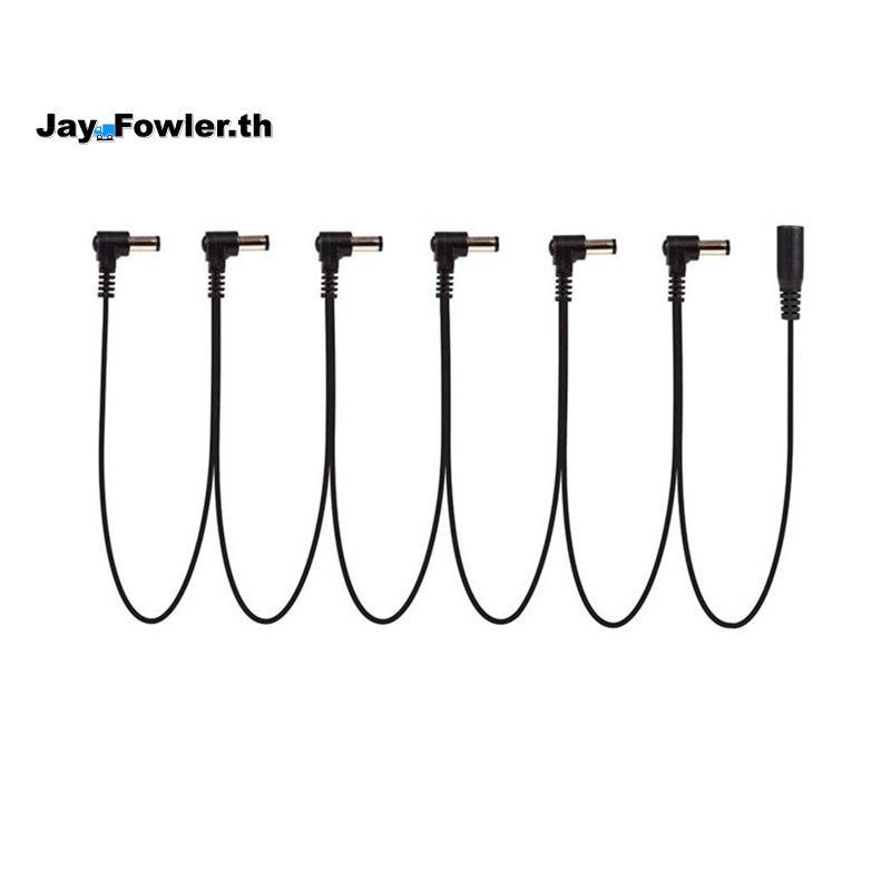 [Jay_Fower]เอฟเฟกต์กีตาร์ไฟฟ้าเหยียบสายจ่ายไฟโซ่เดซี่ 9V DC 1A เชื่อมต่อหลายอินเทอร์เฟซ 1 ถึง 6 สายแ