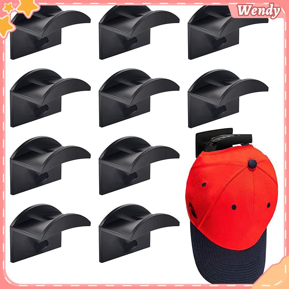 Wendy Store เบสบอลหมวกผู้ถือหมวก Rack Closet แขวนหมวก Organizer หมวก Rack ผู้ถือ Sticky Wall Mount H