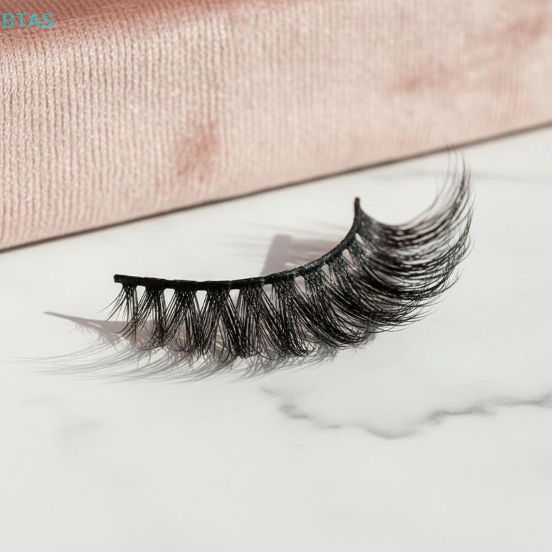 BT 5 คู่ Fox Eye ขนตาปลอม Thi ยาว Mink Lashes ธรรมชาติ Dramatic Volume สําหรับ Halloween Party คอสเพ