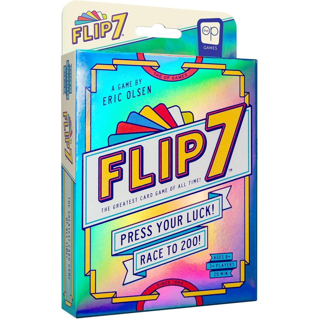 USAOPOLYFlip7,TheUltimateBlendofPressYourLuck&Stretgy,Fast-PacedAdictiveCardGame,Quickto&LarnforGame