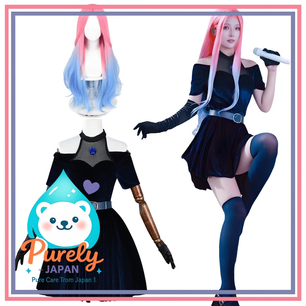 ALIEN STAGE Cosplay Costume with wig for popular characters like Miji, Sua, Luka, Ivan, and Til /JAP