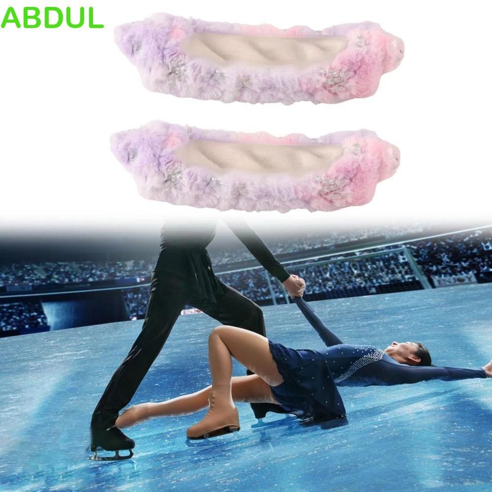 ABDUL Ice Skate Shoes Covers, Hockey Skates Plush Case Skate Shoes Protector, Portable Soft Protecto