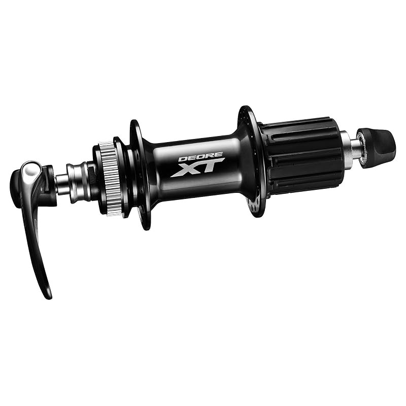 Shimano FH-M8000 32H 135mm QR, axle length 168mm, compatible with center lock disc FH-M8000.